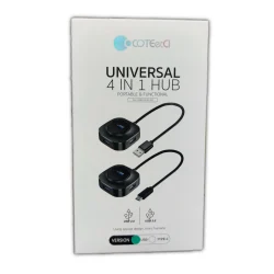 Coteetci Universal 4 in 1 Ports Expansion Hub