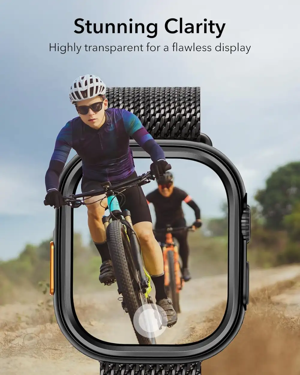 ESR Armorite Apple Watch Ultra (1+2 Pack) Watch Protector