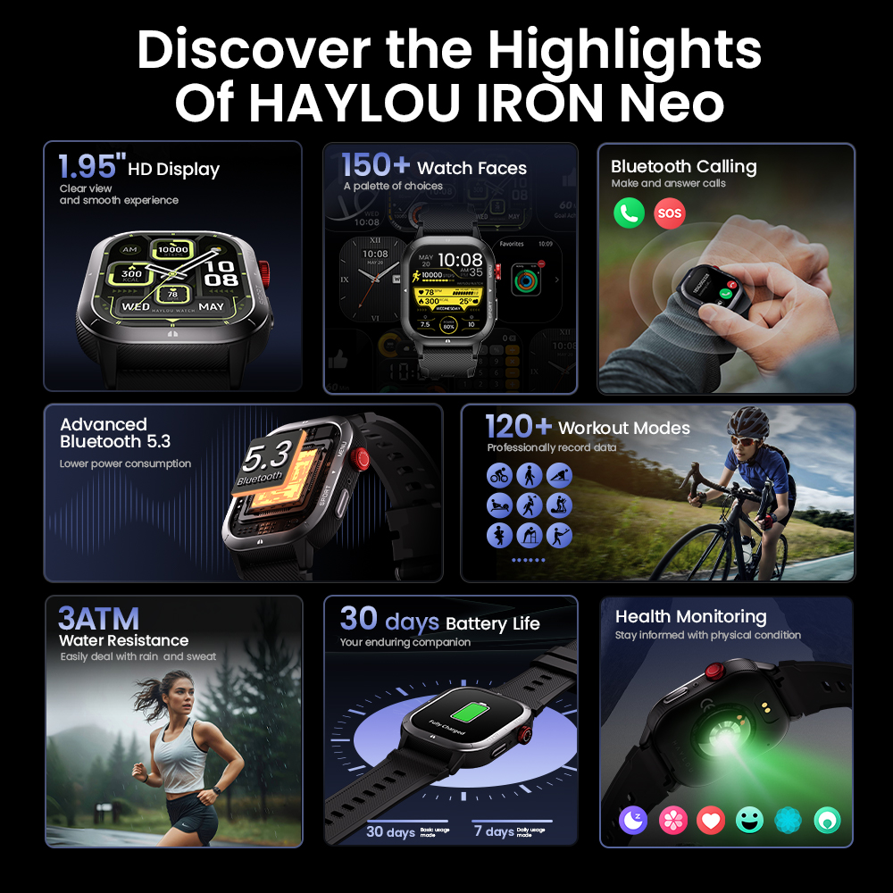 Haylou IRON NEO Smartwatch