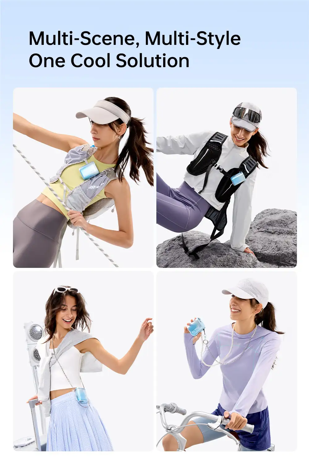 JisuLife Neck Fan Life5 Three in one Multifunctional 1