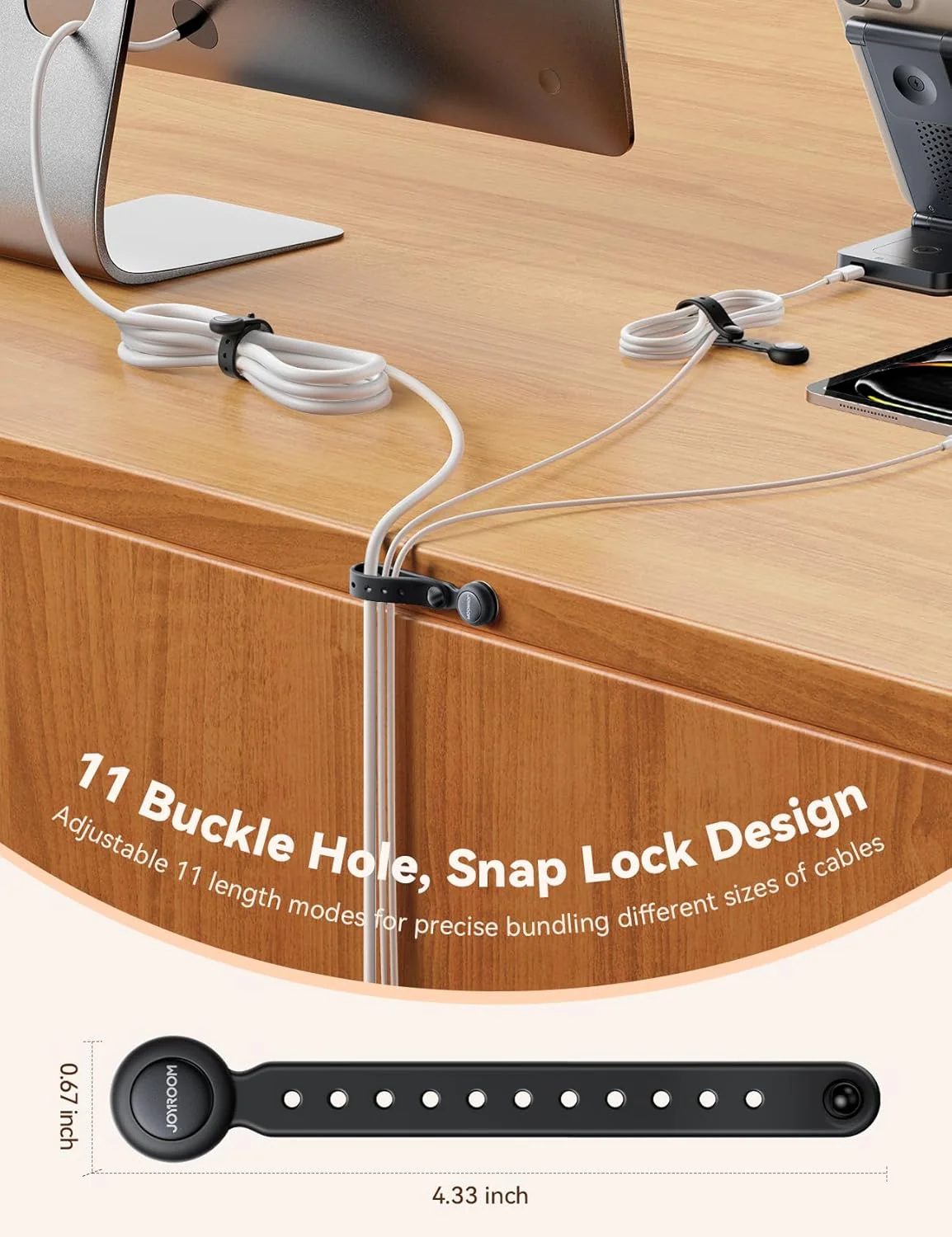 Joyroom JR-ZS422 Magnetic Silicone Cable Tie