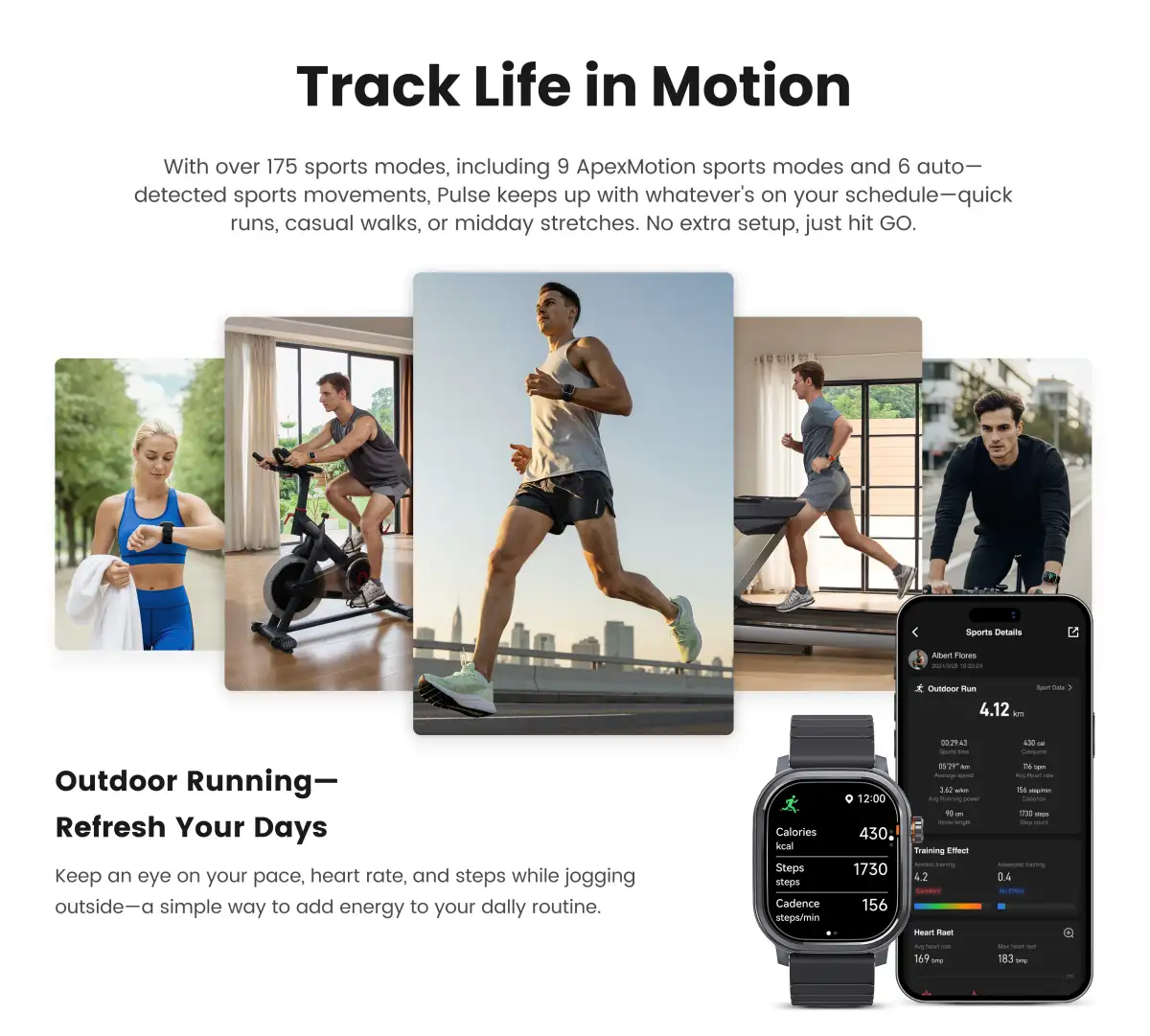 Kospet Pulse BT Calling Smart Watch