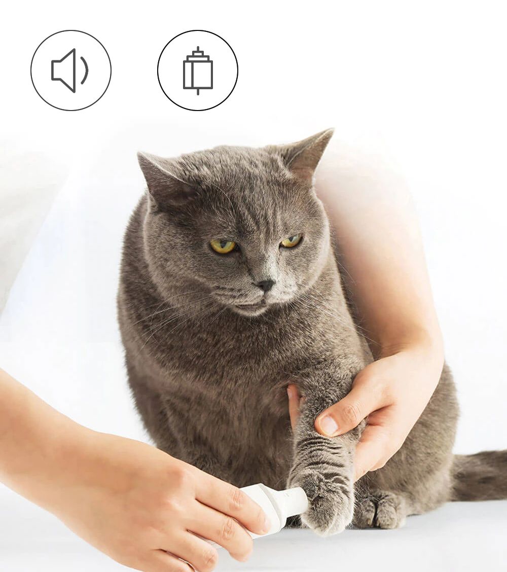 Pawbby Pet Nail Clippers Electric Nail Trimmer