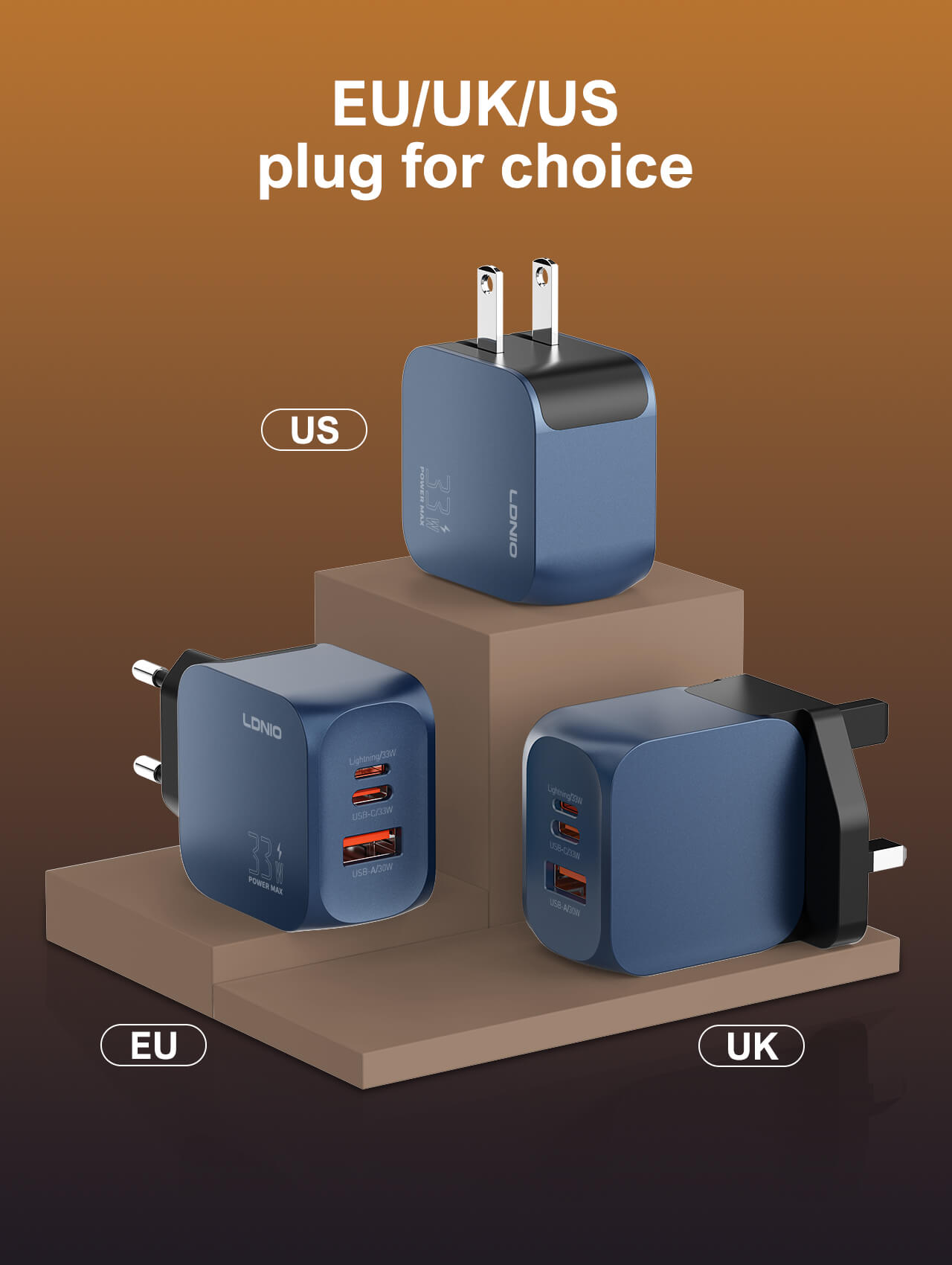 Ldnio Q5 33W USB-C/A Super Fast Charger