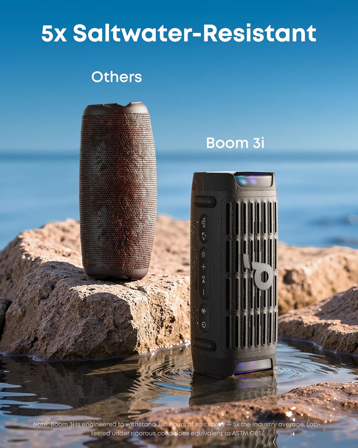 Soundcore Boom 3i Portable Rugged Outdoor Speaker