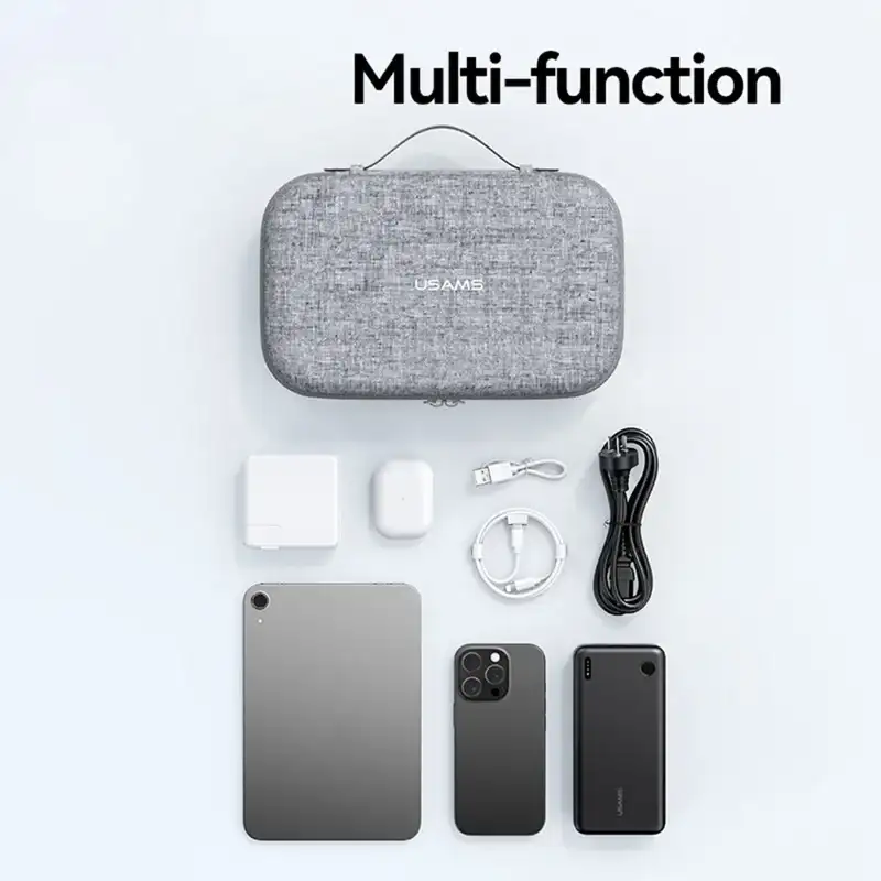 USAMS Jane05 10.6-inch Portable Storage Bag for Digital Accessories