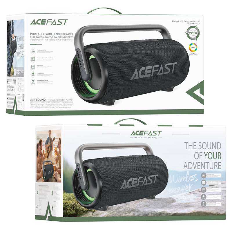 ACEFAST K2 Max portable Wireless Speaker