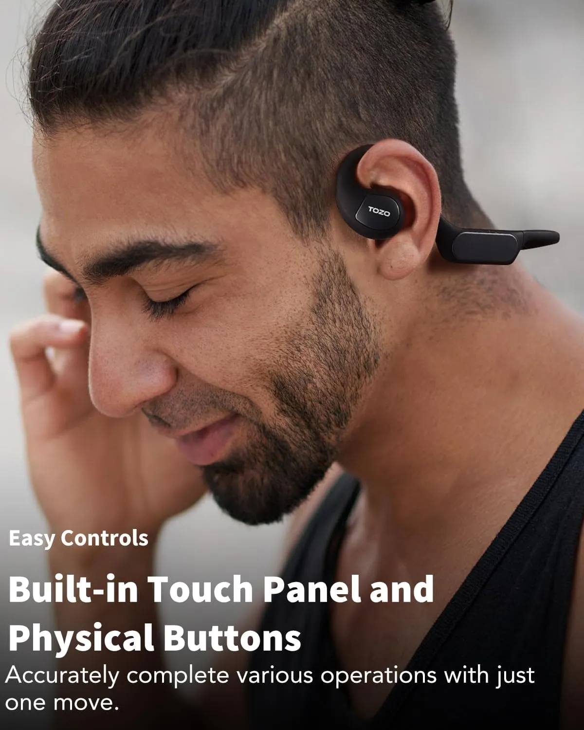 TOZO OpenReal Clear Sound with Powerful Bass