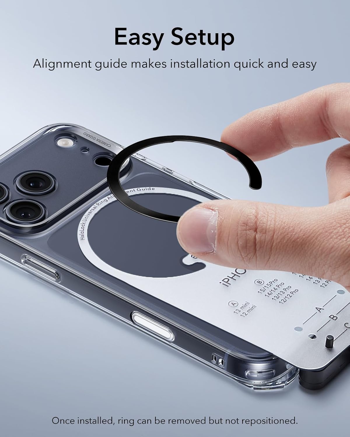 ESR Universal Ring 360 (HaloLock) MagSafe Sticker -2 Pack