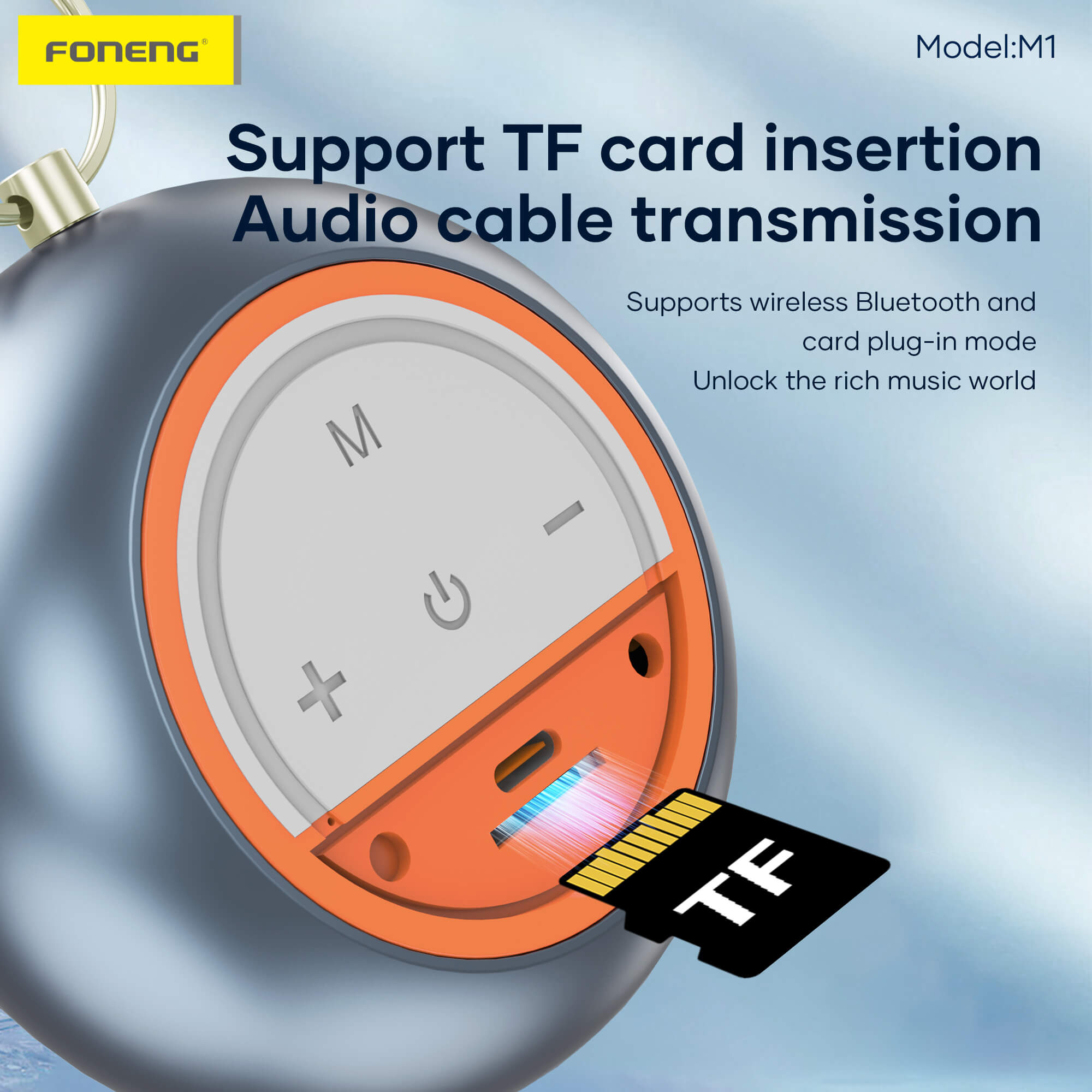 FONENG M1 Portable IP67 Waterproof Speaker