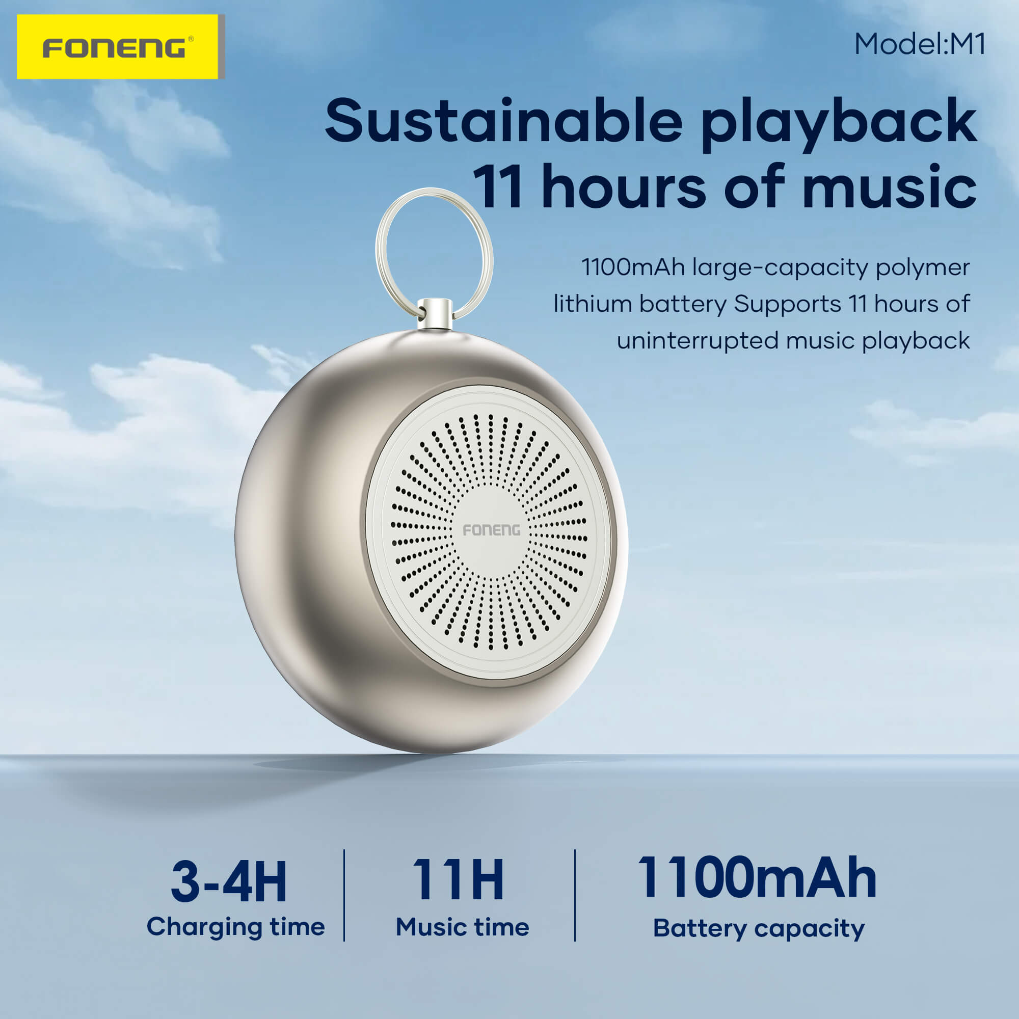 FONENG M1 Portable IP67 Waterproof Speaker