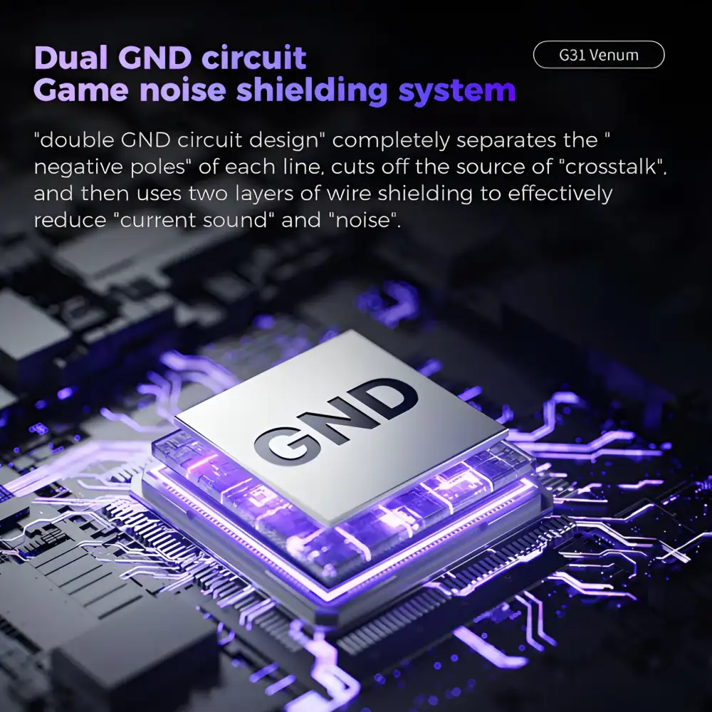 PLEXTONE G31 Venom Gaming Headphones