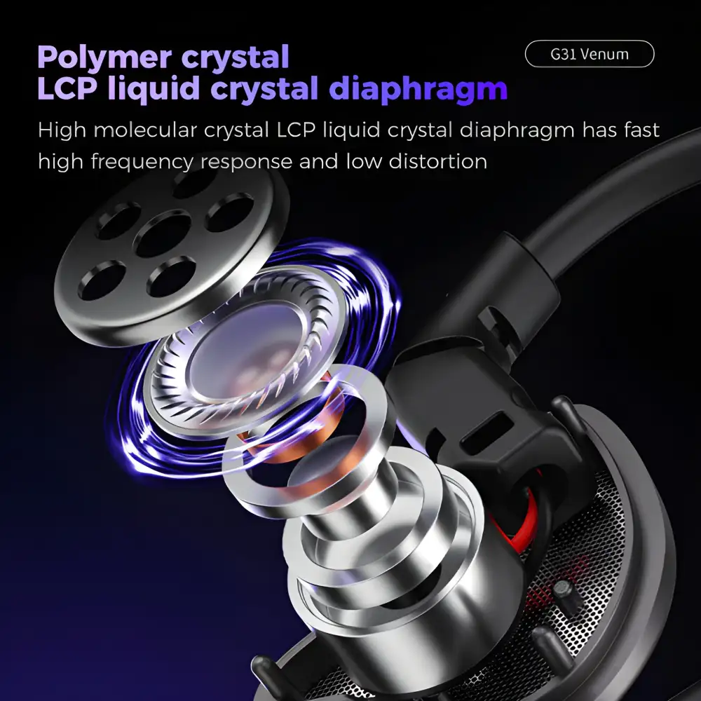 PLEXTONE G31 Venom Gaming Headphones