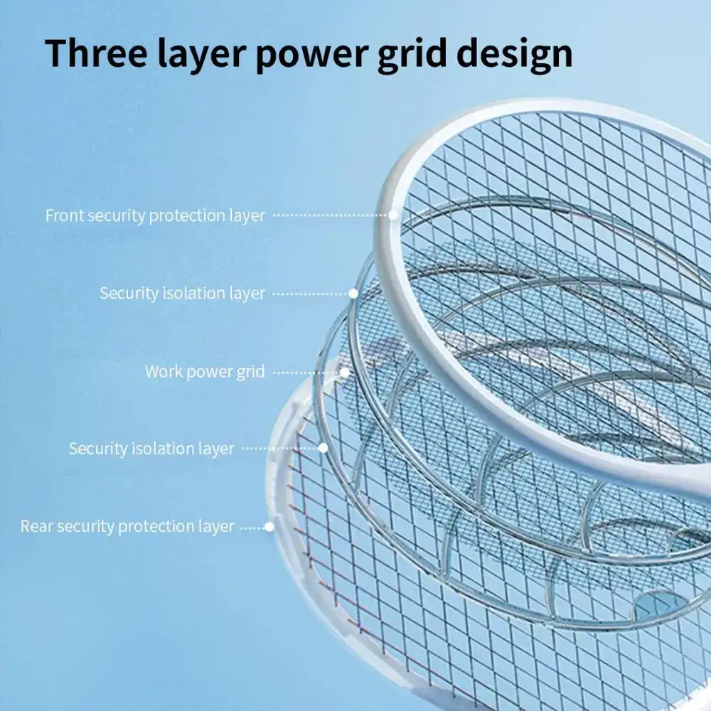 Qualitell E3 Electric Mosquito Swatter