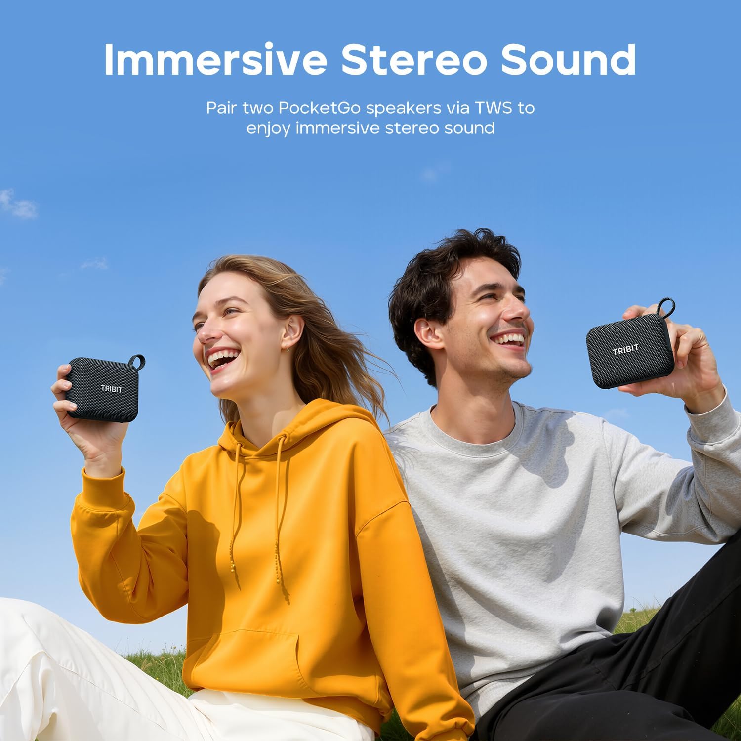 TRIBIT PocketGo Ultra Portable Bluetooth Speaker