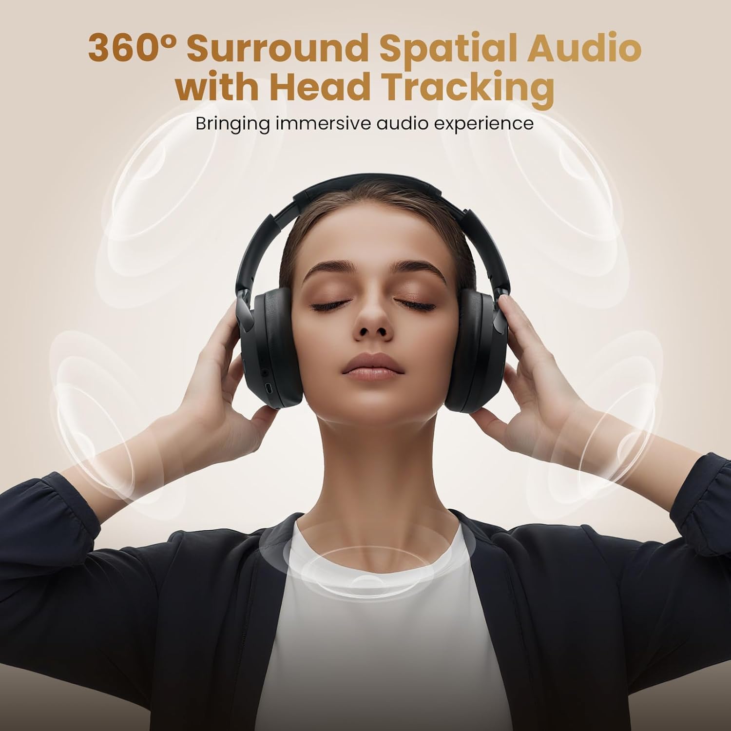 HAYLOU S40 ANC Wireless Over Ear Headphone