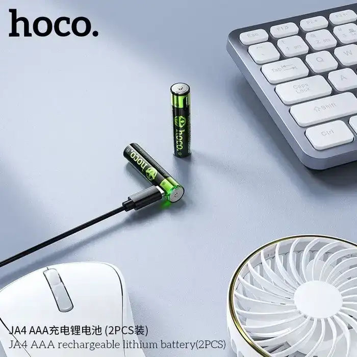 Hoco JA4 AAA Rechargeable Lithium Battery 2PCS