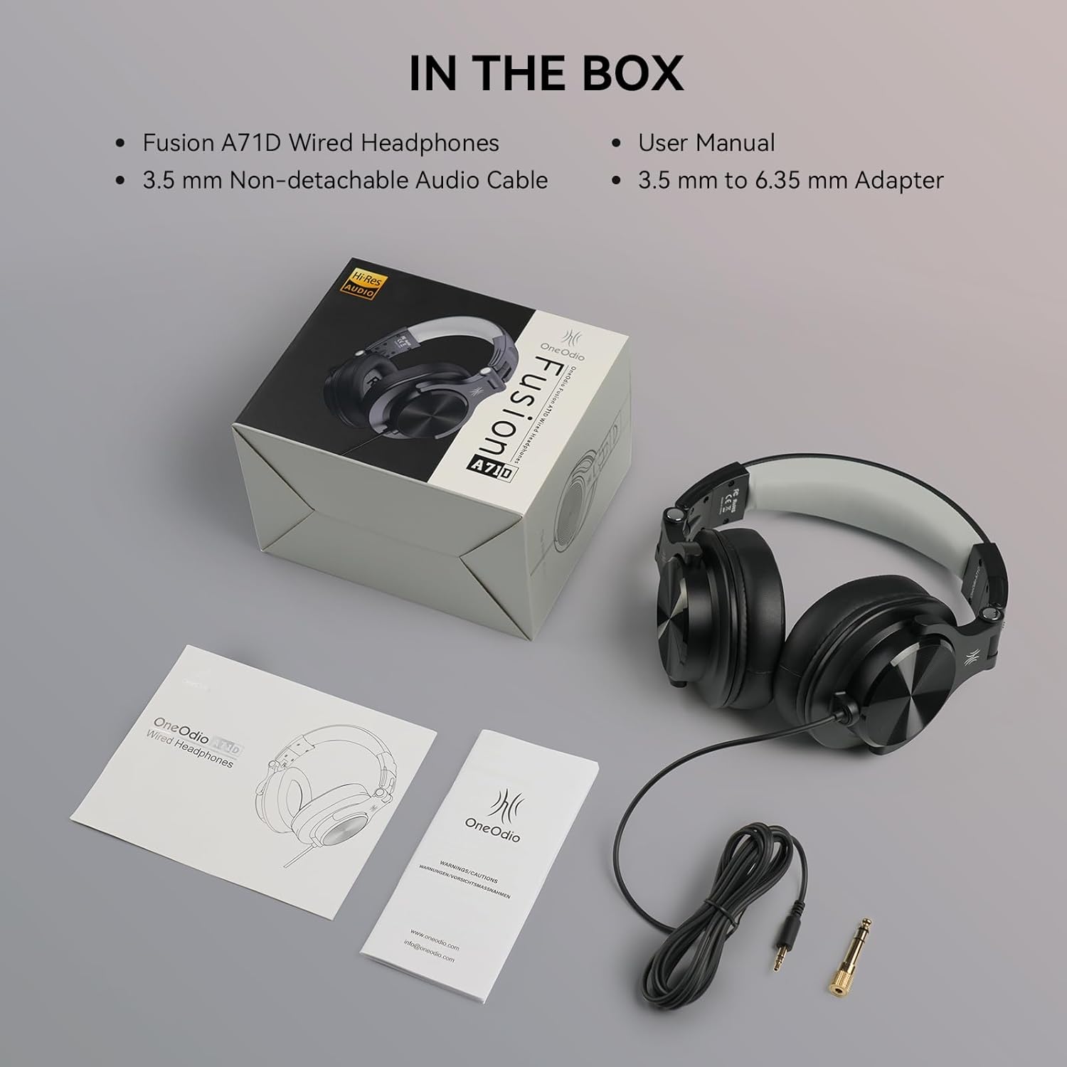 OneOdio A71D Wired Headphone