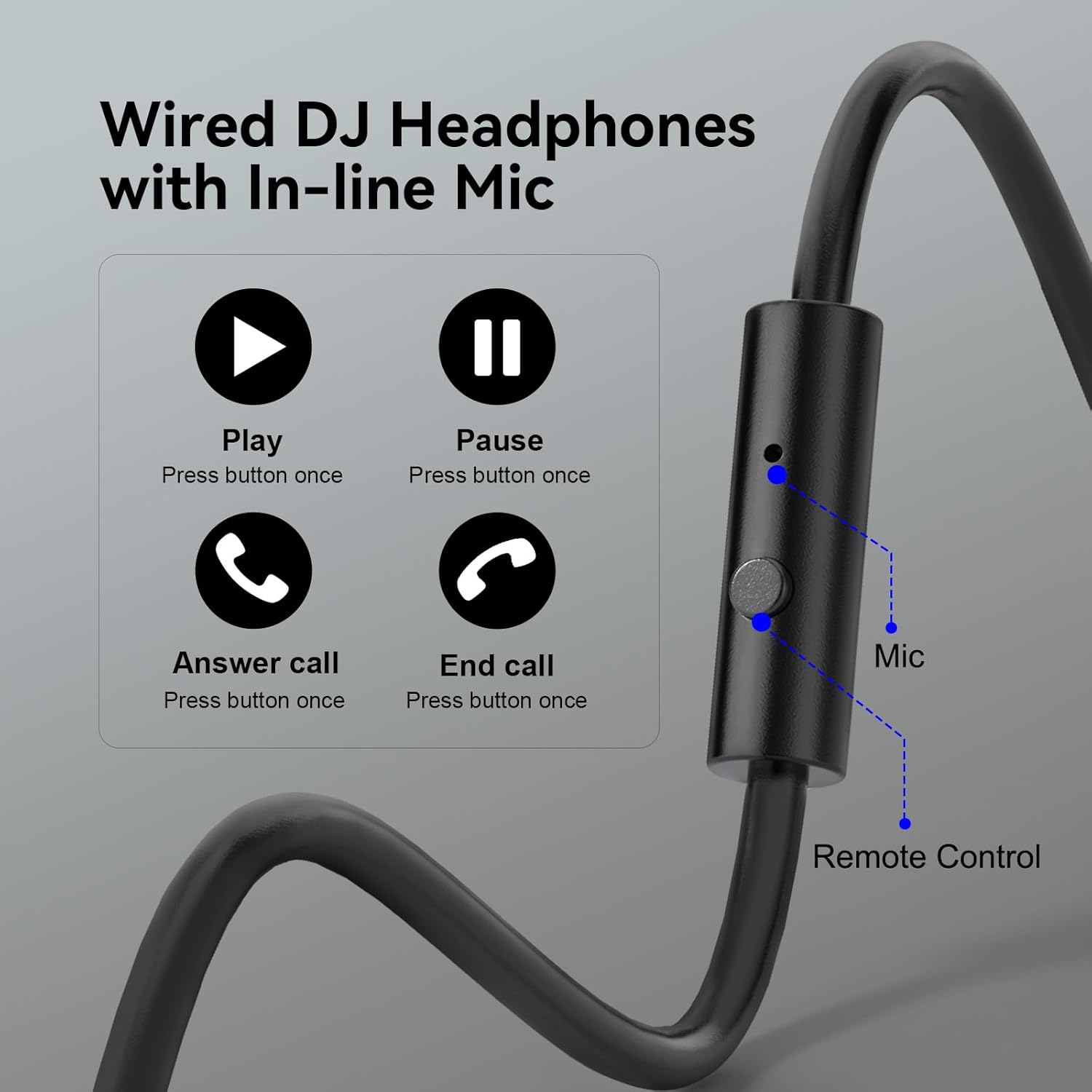 OneOdio Pro 10 Wired Headphone