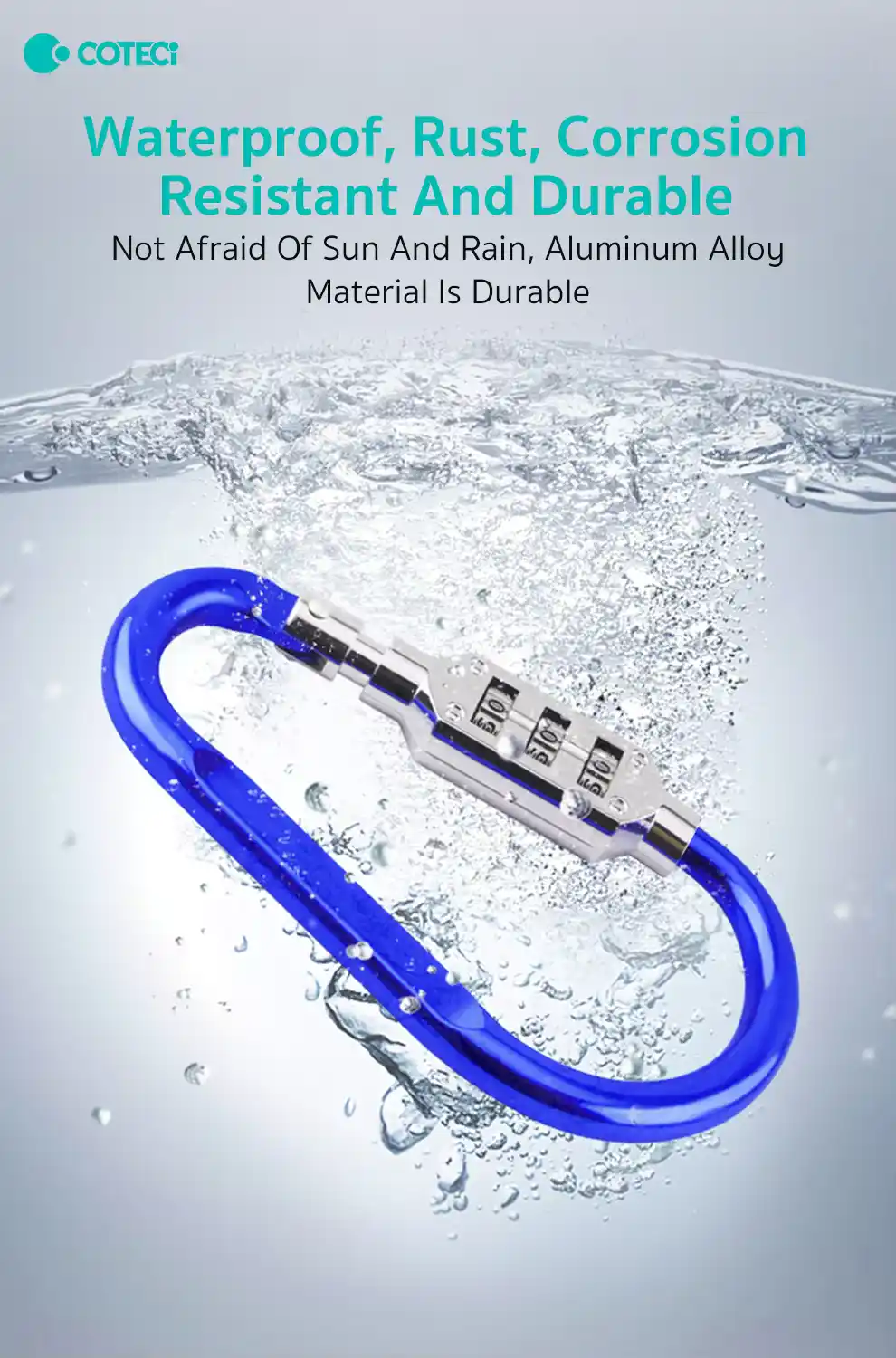 COTECi D-Hook Combination Lock