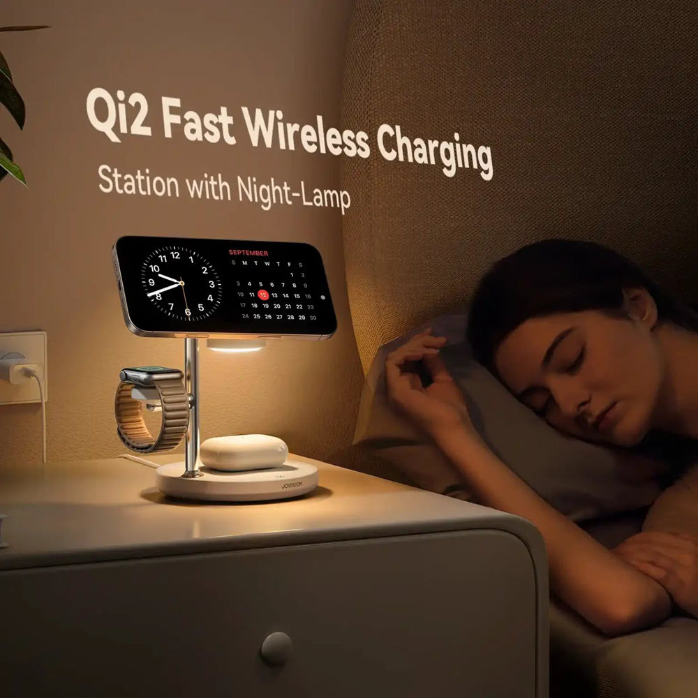 JOYROOM JR-W23 Qi2 4-in-1 Wireless Charger