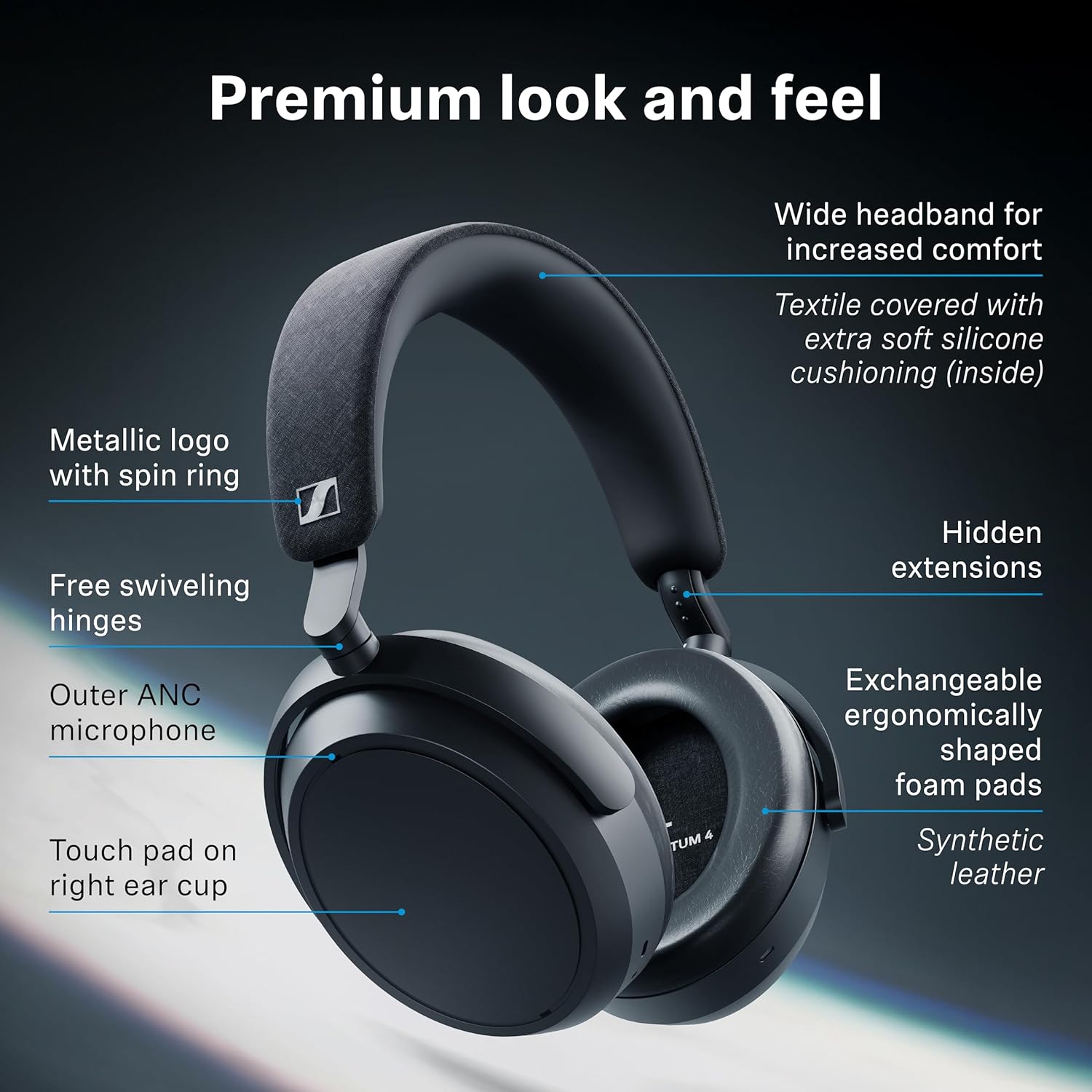Sennheiser Momentum 4 Wireless Headphones