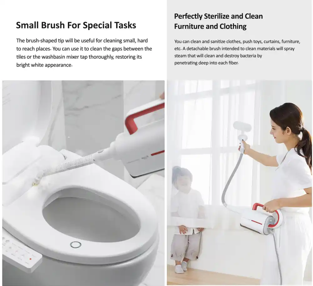 Xiaomi Deerma DEM-ZQ610 Multifunctional Handheld Steam Cleaner