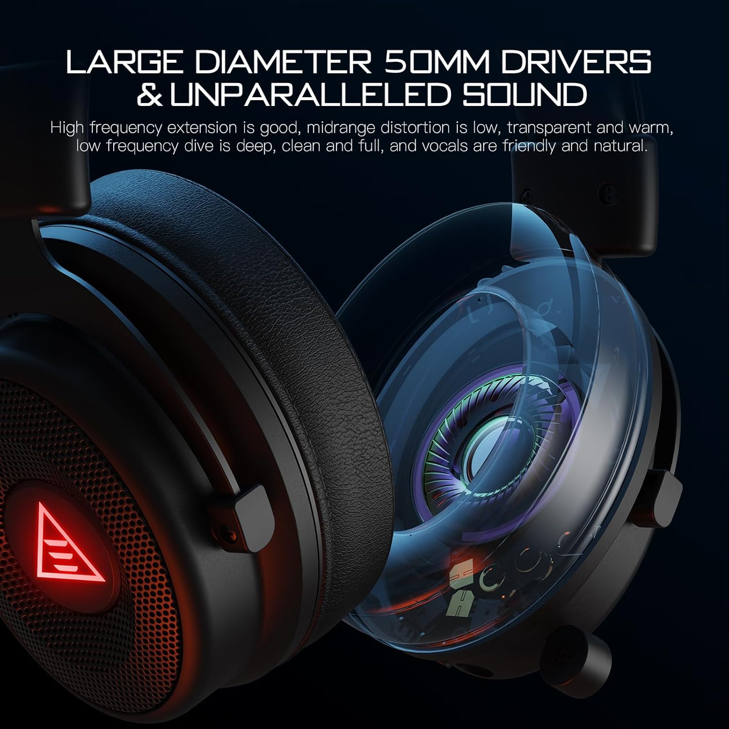 EKSA E900 BT Ultra-Low Latency Multi-Platform Wireless Gaming Headset