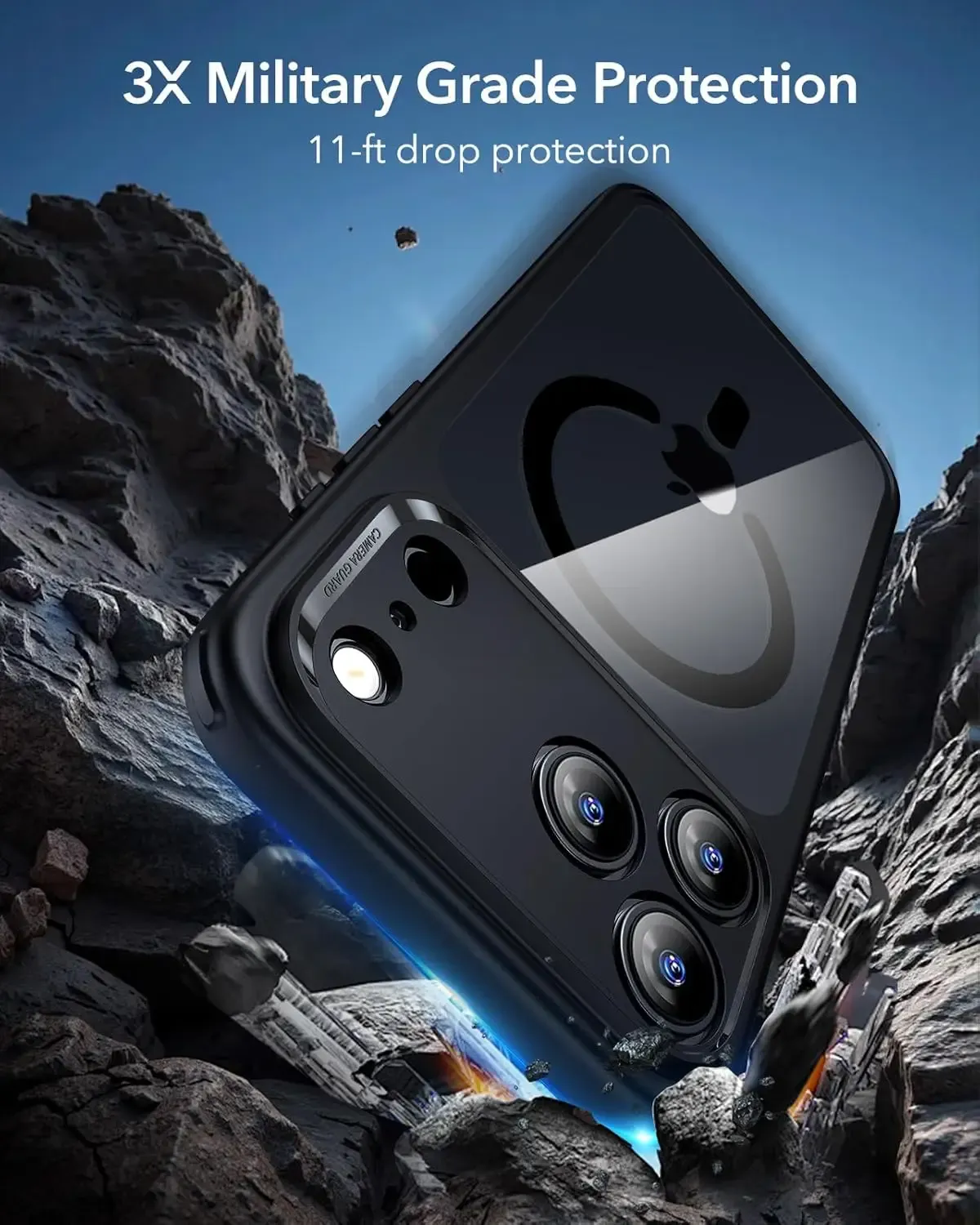 ESR Classic Hybrid Magnetic Case for iPhone 17 Pro & iPhone 17 Pro Max With Camera Control 