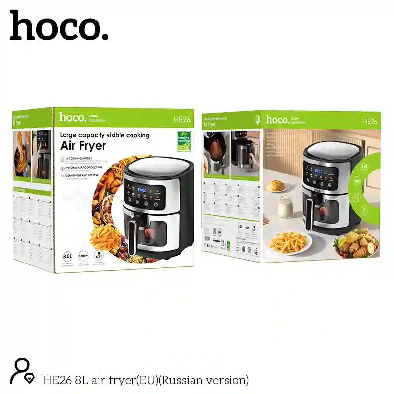 HOCO HE26 Air Fryer 8L (EU Version)