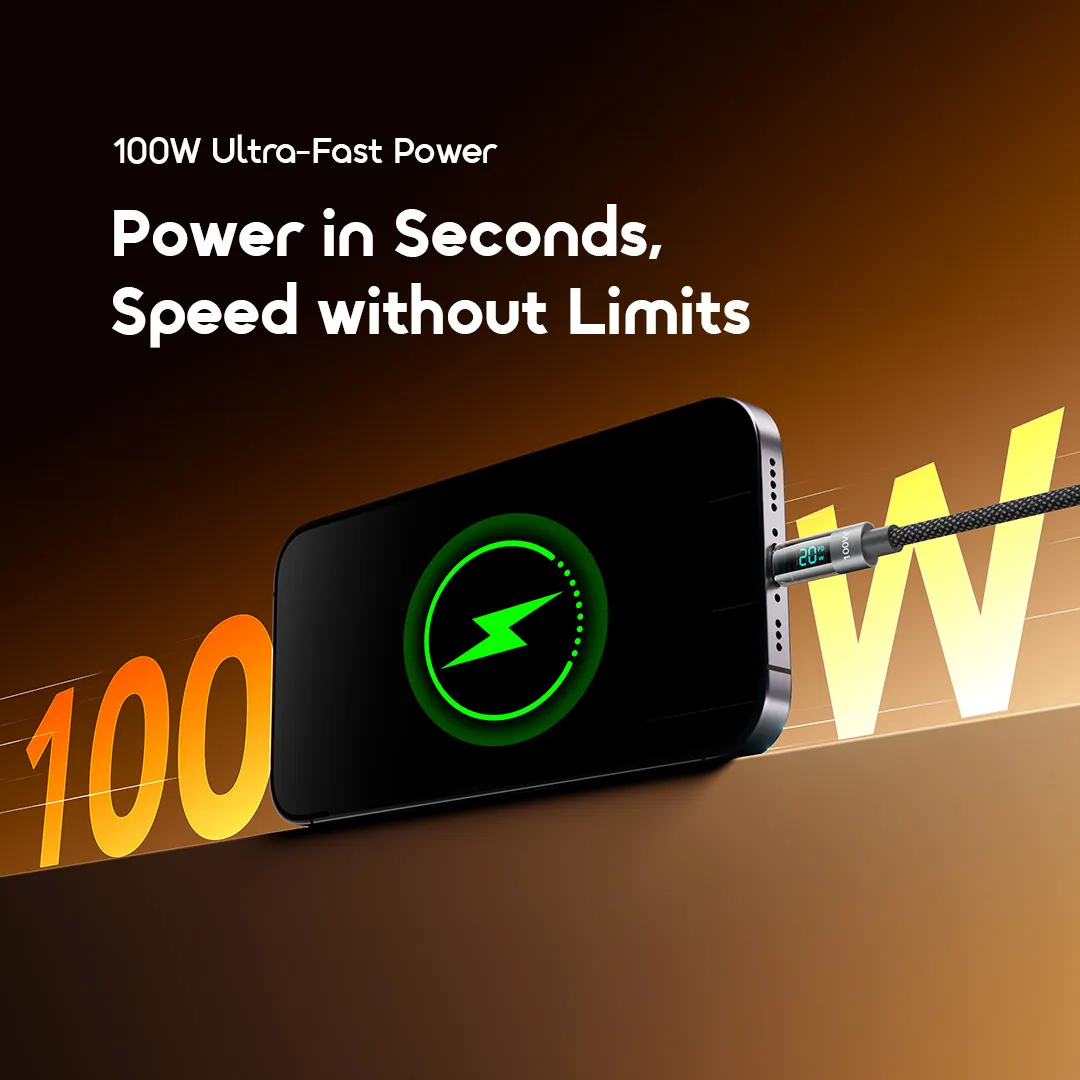 Oraimo DigiLine 100W Type-C to Type-C Data Cable