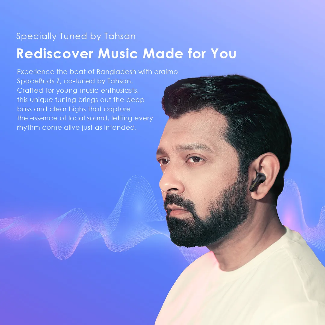 Oraimo SpaceBuds Z ANC TWS Earbuds