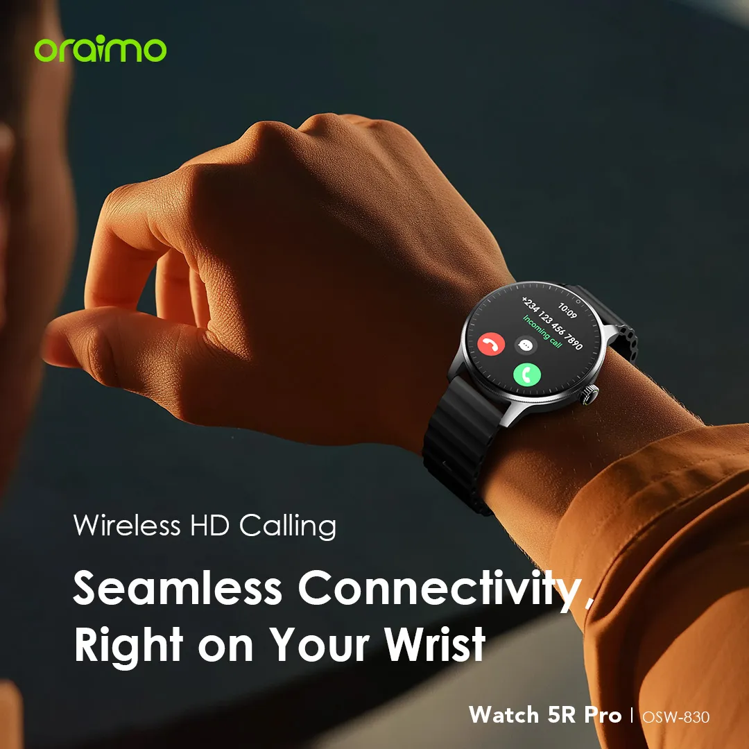 Oraimo Watch 5R Pro BT Calling Smartwatch