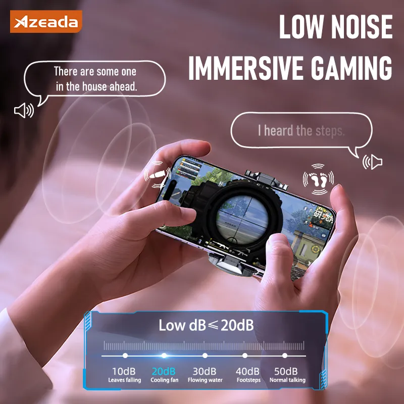 Azeada Semiconductor Phone Cooler for iPhone 15 Pro Max