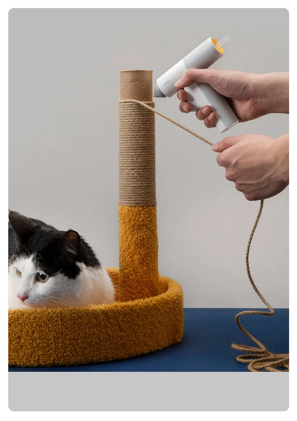 HOTO Cordless Hot Glue Gun 2000mAh