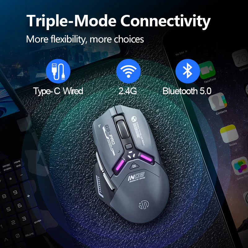 Inphic IN9PRO 3395 Wireless Gaming Mouse