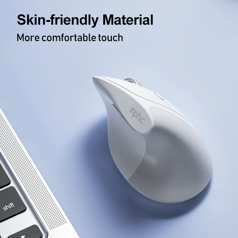 Inphic X9 Pro Vertical Ergonomic Wireless Mouse