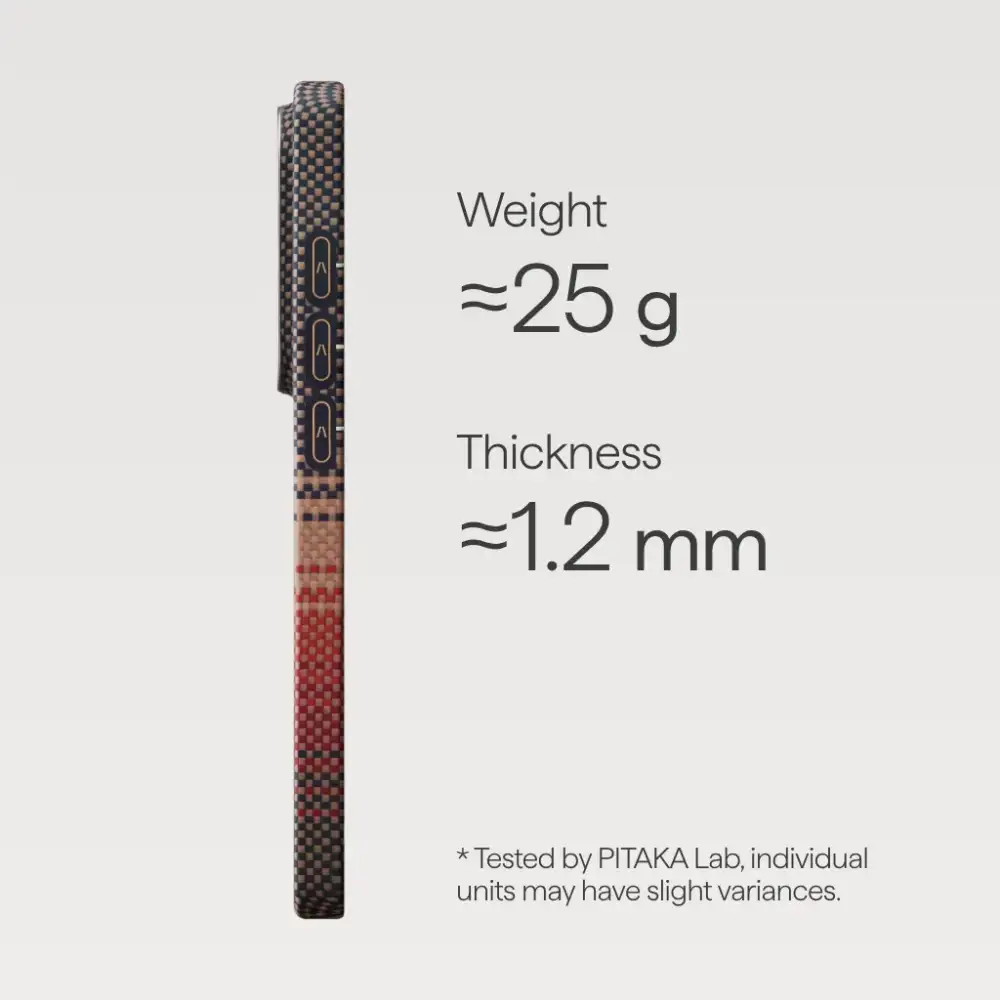 Pitaka Edge Case Sunset for Samsung Galaxy S26 Ultra