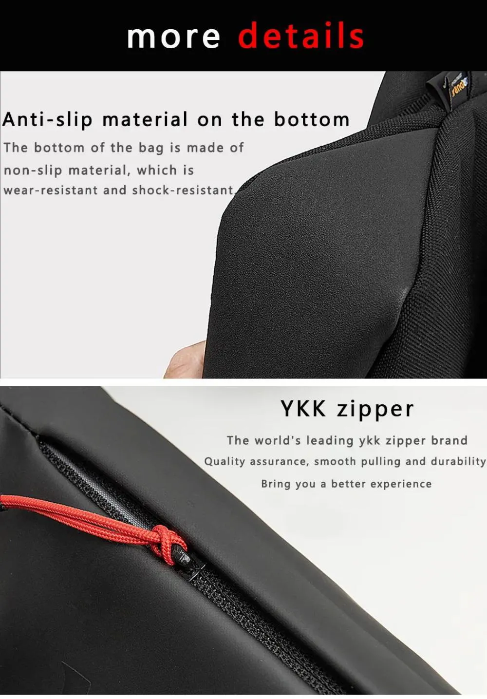 WiWU Space Exploration Series Message Bag X Cordura 1000D Nylon Crossbody Bag With Magnetic Buckle