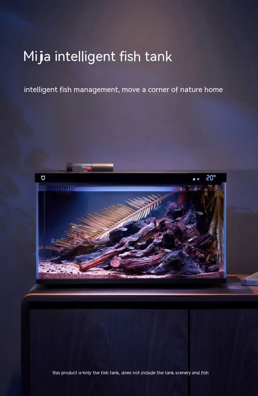 Xiaomi Mijia Smart Fish Tank MYG100 Work With Mijia APP Mobile controlled