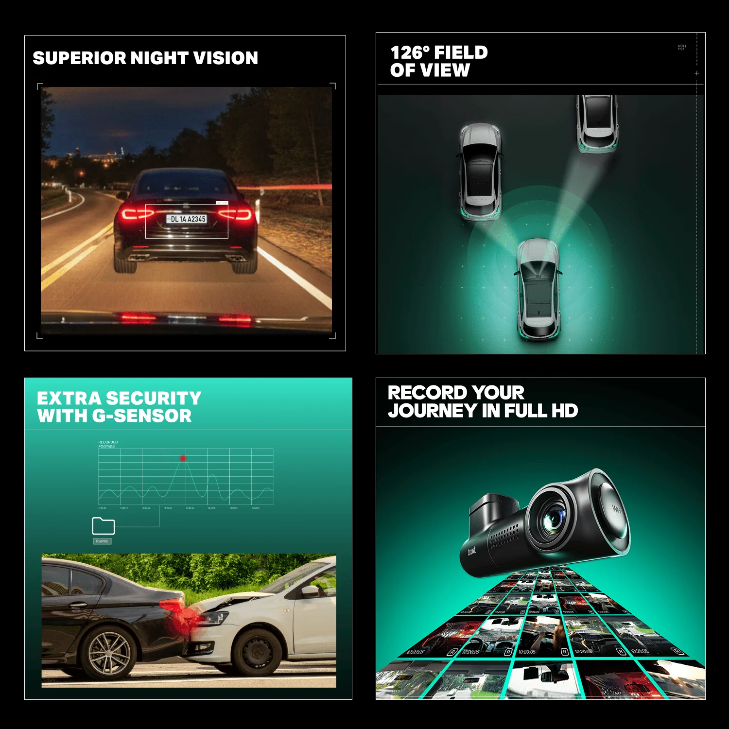 boAt HIVE Dashcam E1