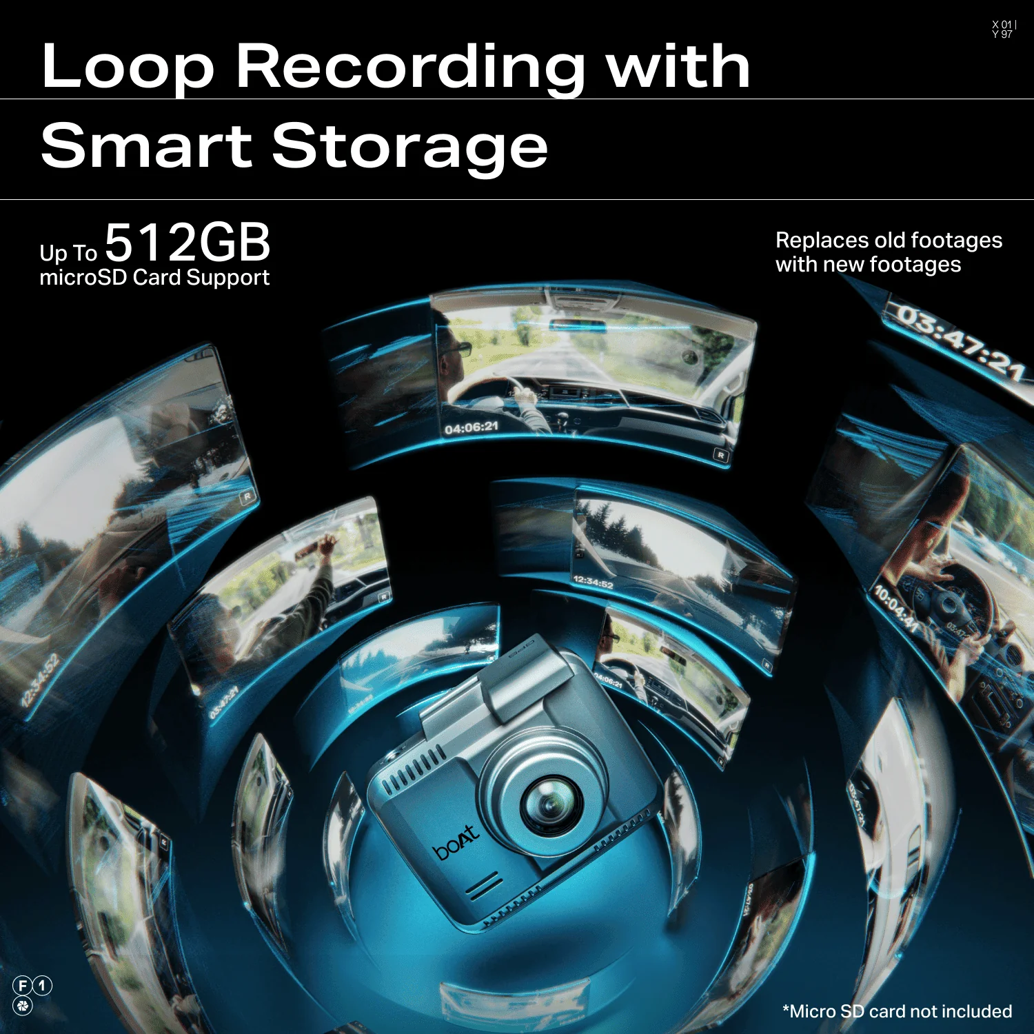 boAt HIVE Dashcam F1