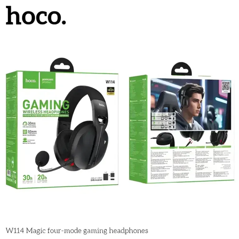 Hoco W114 Magic Four Mode Gaming Headphones