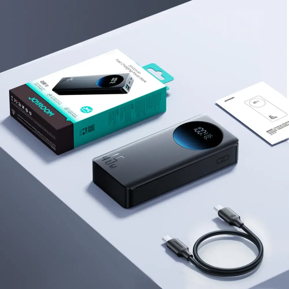 Joyroom JR-PBF02 Pro 20000mAh 45W PD Power Bank with Digital Display