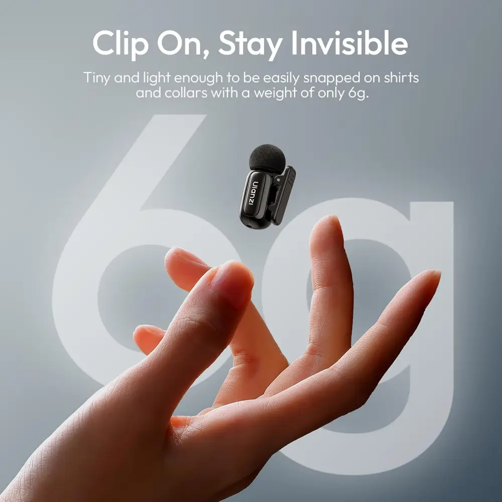 Ulanzi A200 Wireless Lavalier Mini Microphone