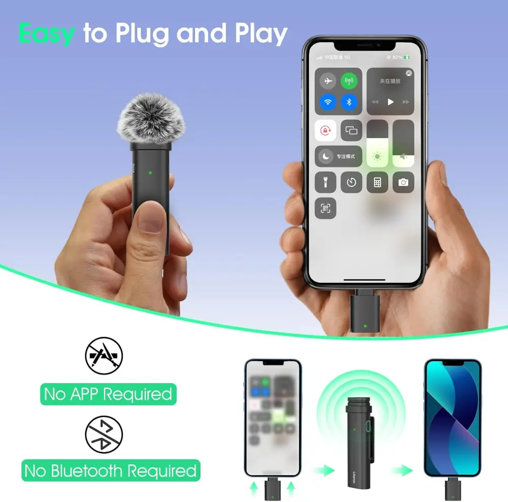 Ulanzi WM-10 Lavalier Wireless Microphone Type C