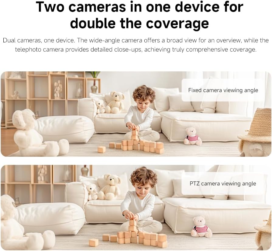 Xiaomi Mi C500 Dual 2K 360° Smart Home Security WiFi Camera