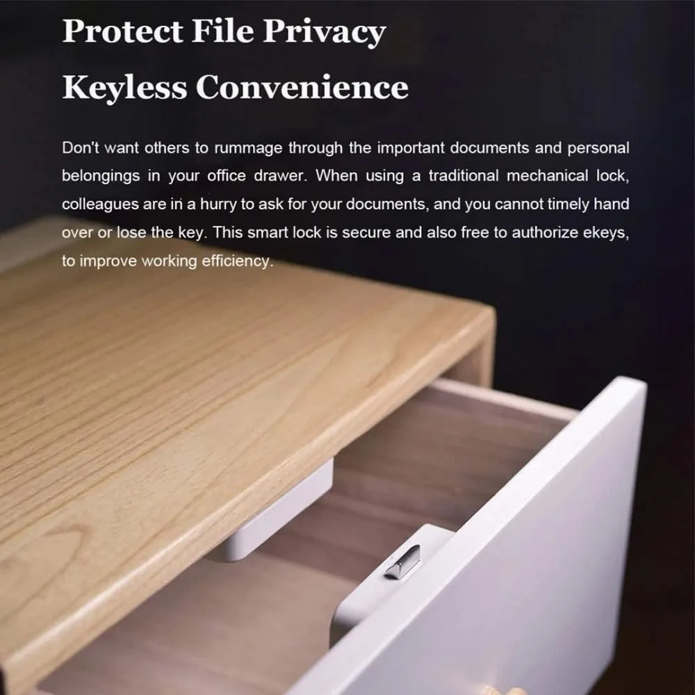 Xiaomi Mijia Yeelock Smart Drawer Cabinet Lock Control APP Remote Unlock