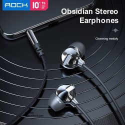 Rock Space Obsidian Stereo Earphone