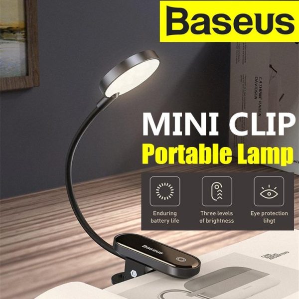 Baseus Reading Mini Clip Lamp Gadget N Music